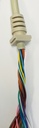 COIL CORD, 16 Conductor 26AWG, 1' coil expands to 3'