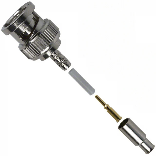 112132, BNC PLUG 50HM RG-174, Amphenol RF 