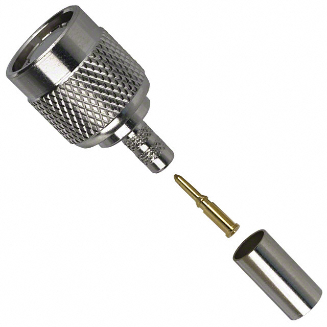 122372, Amphenol RF, TNC Male Pin 50 Ohms CRIMP RG223/142