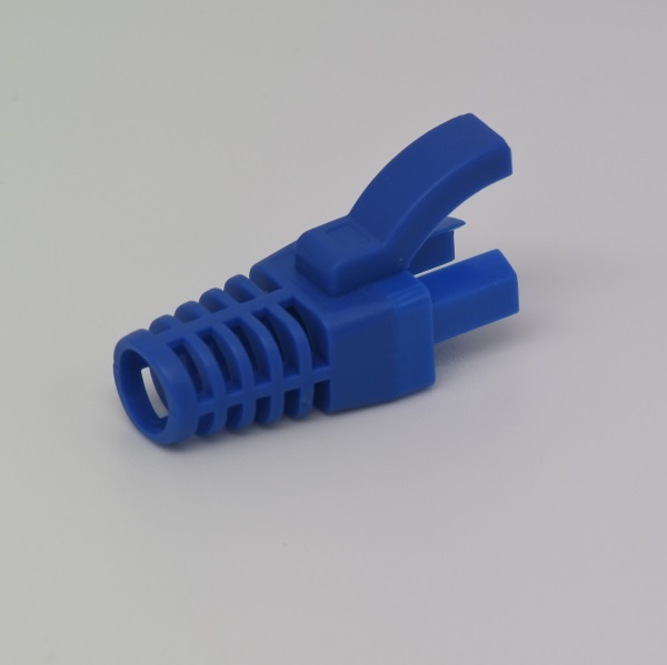 RJ45 Boots 6mm Slim Line Snagless Strain Relief Boot - Blue High-Speed