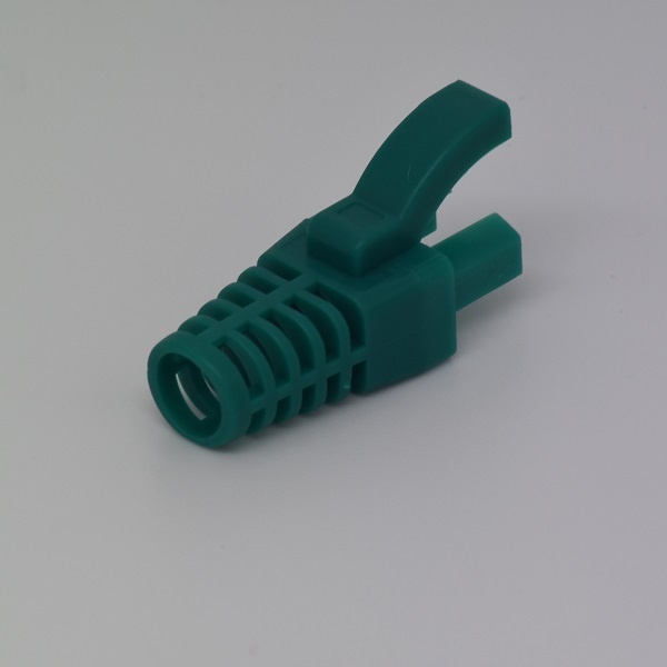 RJ45 Boots,  6mm Slim Line Snagless Strain Relief Boot - Green High-Speed