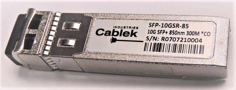 Module émetteur-récepteur 10Gbase-SR SFP+ 850nm multimode LC Transceiver, 300m & SFP Convertisseur de média 