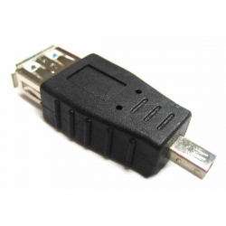 Adaptateur USB2.0, A-Femelle à MicroB Mâle