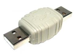 Adaptateurs USB2.0 - AA mâle / mâle