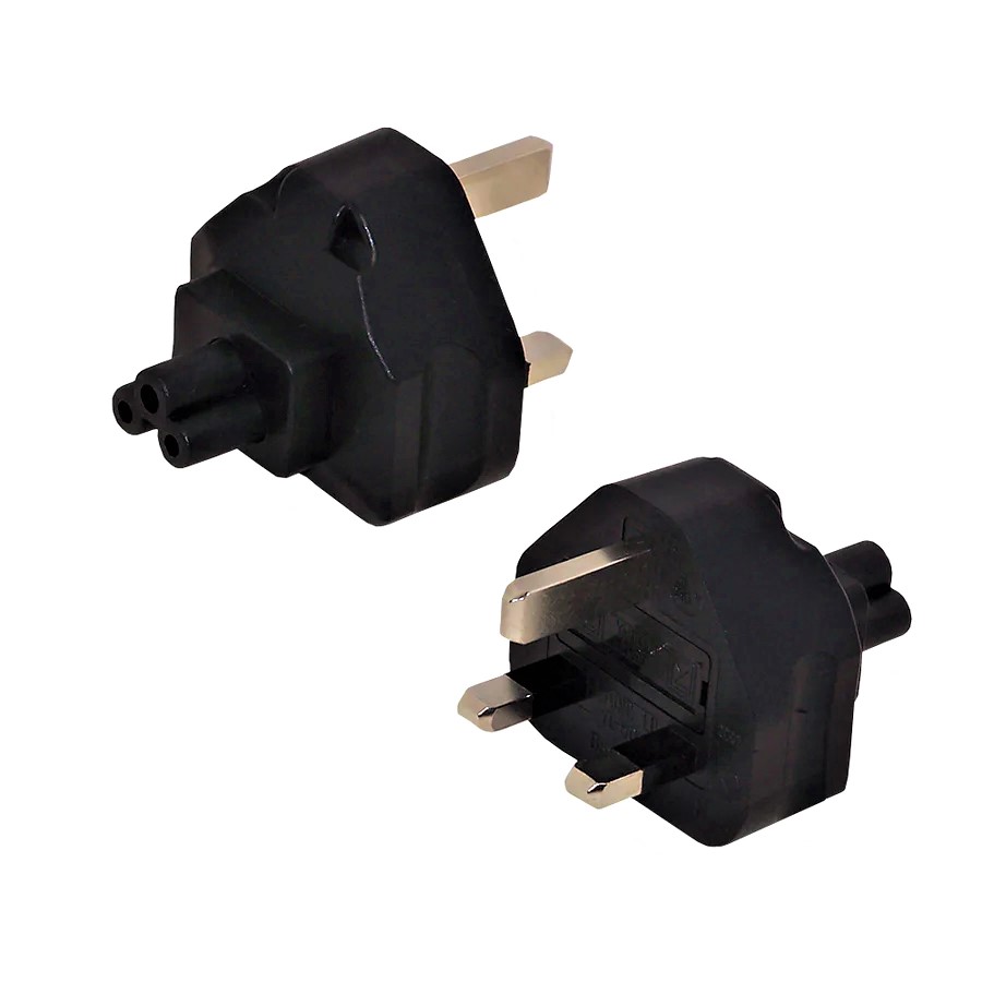 BS1363 (UK) Male to C5 Power Adapter