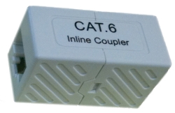 RJ45 Cat6 Inline Coupler Straight Female/Female