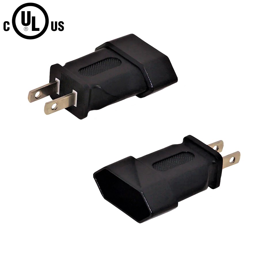 CEE 7/16 (Euro) Female to 1-15P Power Adapter