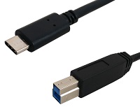 USB 3.1 Type-C Male to B Male Cable 5G