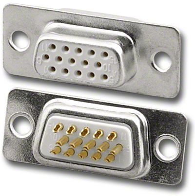 Connecteurs à souder HD-SUB (haute densité)