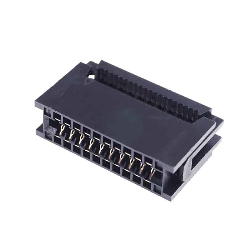 IDC 2x10 à 20 contacts connecteur de bord de carte pour câble plat