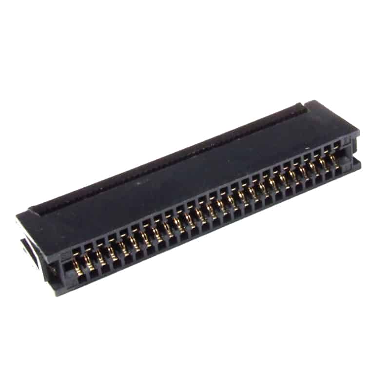 IDC 2x25 à 50 contacts connecteur de bord de carte pour câble plat