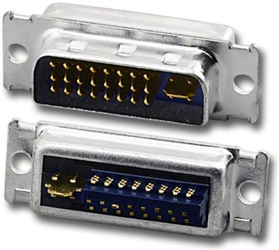 Connecteur DVI-D mâle dual link