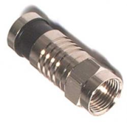 "Snap & Seal" F-Type Male Connectors for RG6 Cable