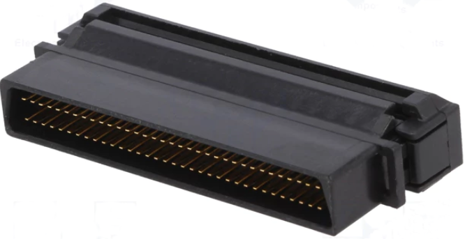 Connecteur plat mâle SCSI HPDB68 broches non blindé ; prise; mâle; 1,27 mm ; IDC