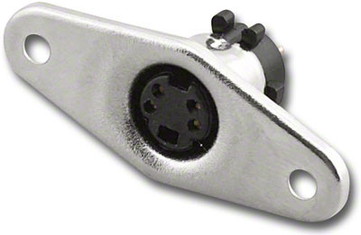 MINI DIN 4 FEMALE CHASSIS MT