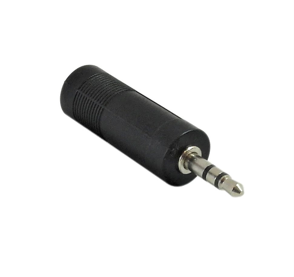3.5mm Stereo Male to 1/4" Stereo Female Adapter