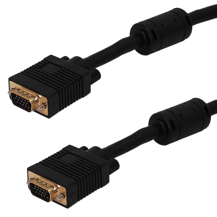 Fully Pinned SVGA HD15 Male to Male Cable CL2/FT4 – 15,2 m (50')