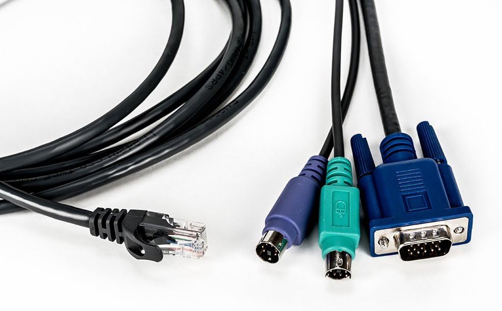 10FT PS2 CAT5 Integrated Access Cable 