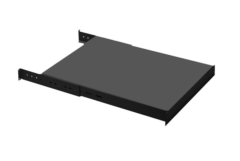Fixed Shelf 19"W (482.6 mm) x 29"D (740 mm) CPI 14072-719 Vented Aluminum Black