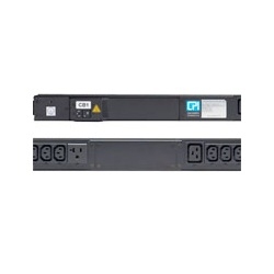 Vertical eConnect PDU,Basic, L5-30 Plug, Single Phase, 110-125V, 30A, (24) 5-20R Outlets