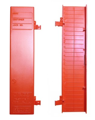  Siemon Hinged Cover For M450-Type Block Orange