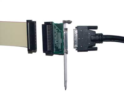 .8mm CENT 68F/SCSI3F Adapter Internal / External VHDC with «Bracket L»