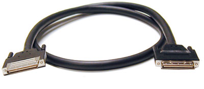 SCSI VHDCI 68 Male to VHDCI 68 Male LVD Cable - 3'