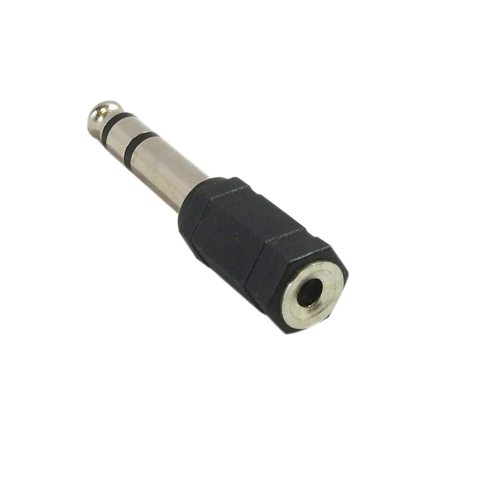 3.5mm Stereo Female to 1/4 inch Stereo Male Adapter