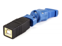 Adaptateur SuperSpeed USB3 Micro B mâle à USB2 B femelle