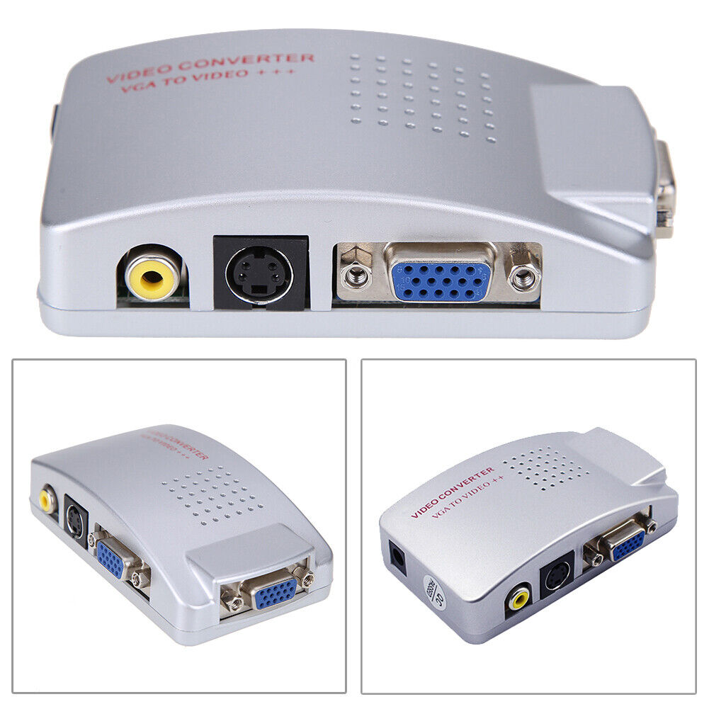 Convertit un signal VGA en signaux vidéo composite, S-Vidéo ou SCART
