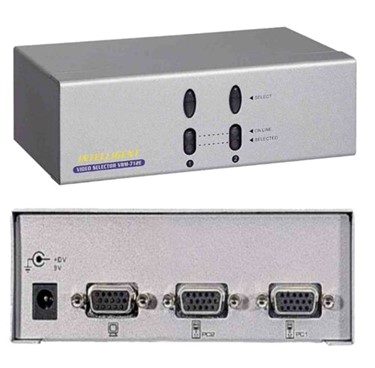 2-Port VGA Video Switch - 4:1 and 8:1 models are also available on request