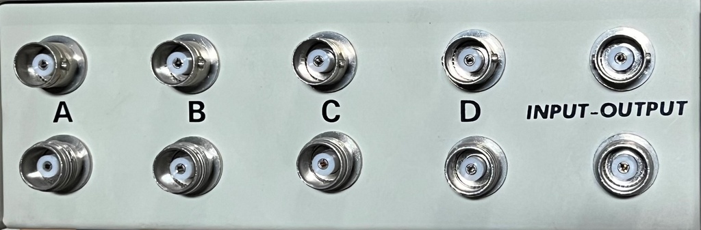 4 BNC & 4 TNC to 1 BNC & 1 TNC (WANG) SWITCH BOX