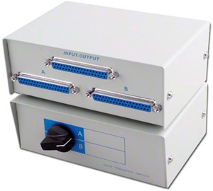 2x1 DB37 Manual Switch Box