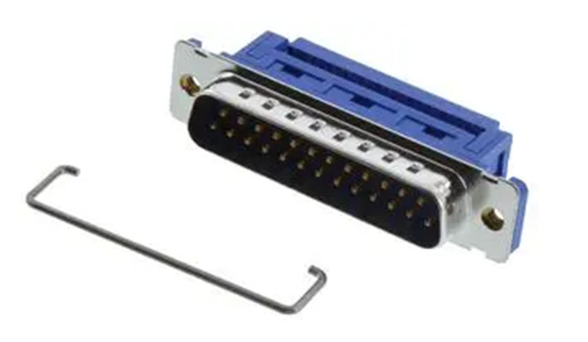IDC DB25 Male Connector Metal Shell for Flat Ribbon Cable  