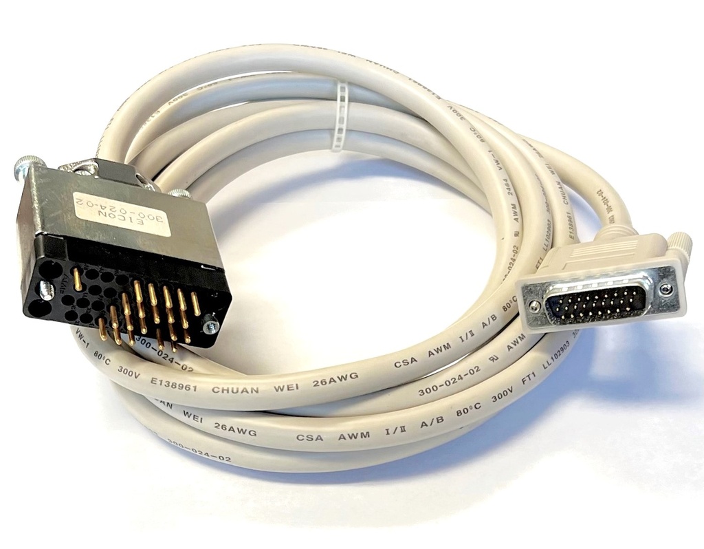 V.35 Male to HD26 Male HSI Modem Cable 9'9"