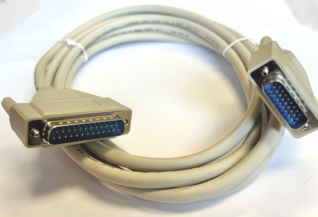 Câble modem DB25 mâle vers HD26 mâle de 3 mètres