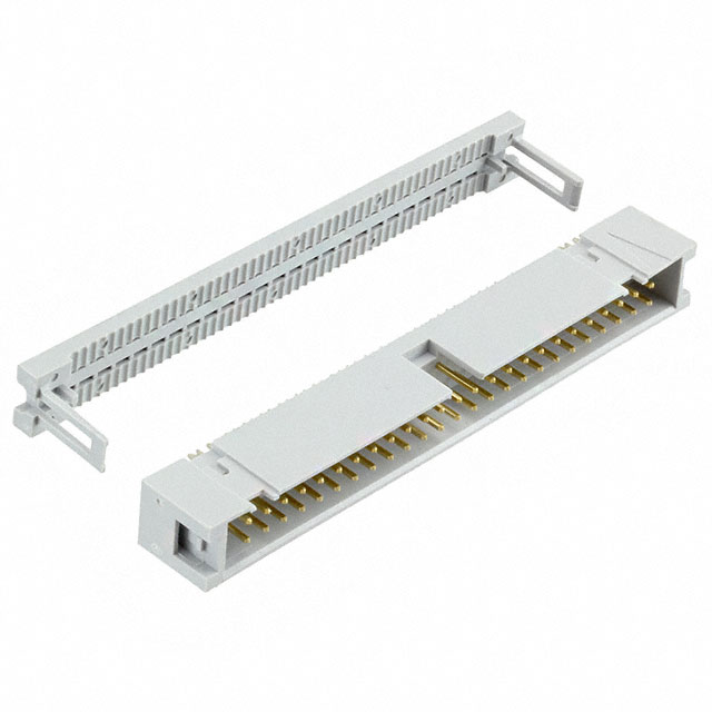 2X30 60 Pin Dual Rows 2.54mm SHROUDED IDC Male HEADER, 60 Pins IDC Crimp Connectors 