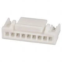 GHR-09V-S 9 Position Rectangular Housing Connector Receptacle Natural 0.049" (1.25mm)