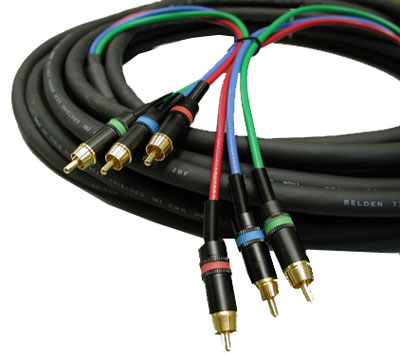 HDTV Quality Component Video Cables