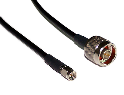 Câble LLR-195 Type-N Mâle vers SMA Mâle