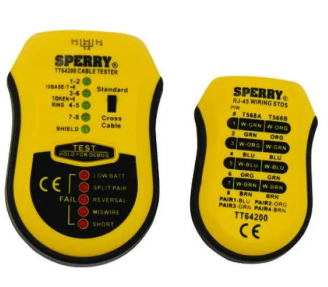 Low Cost UTP/STP Cable Tester