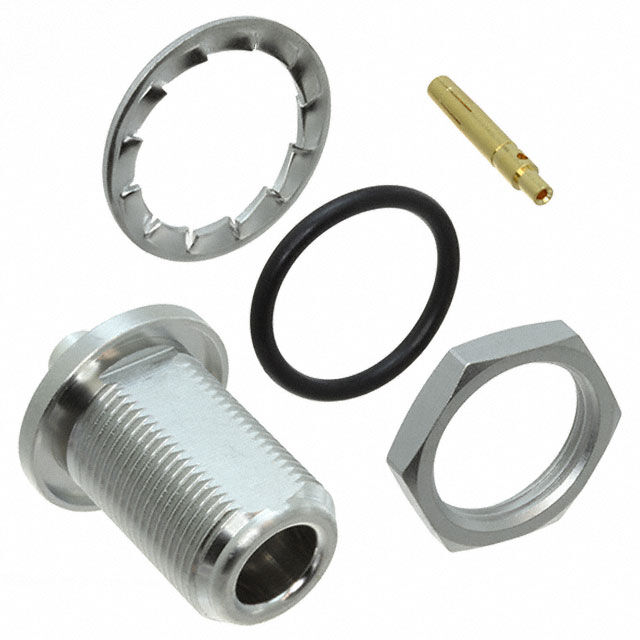 Rosenberger, 53K504-272N5  N Type Connector Jack, Female Socket 50 Ohms Panel Mount Solder