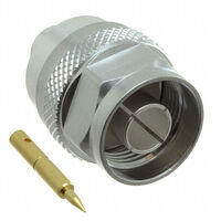 Rosenberger, 53S101-273B5,  N Type Connector Plug, Male Pin 50 Ohms Free Hanging (In-Line) Solder