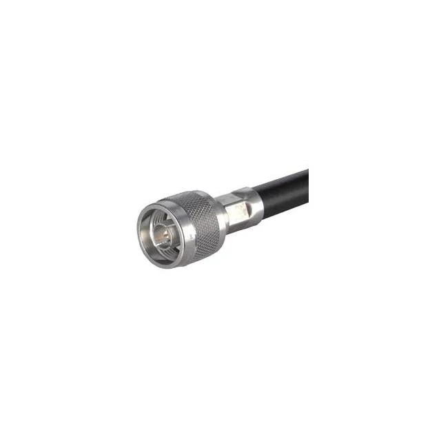 11_N75-4-8/133_NE   N Type Connector Plug, Male Pin 75 Ohms Free Hanging (In-Line) Crimp