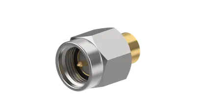 HUBER+SUHNER  11_SMA-50-3-65/119_NH   SMA Connector Plug, Male Pin 50 Ohms Free Hanging (In-Line) Solder