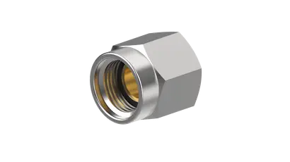 HUBER+SUHNER  11_SMA-50-3-66/-19_NH  SMA Connector Plug, Male Pin 50 Ohms Free Hanging (In-Line) Crimp