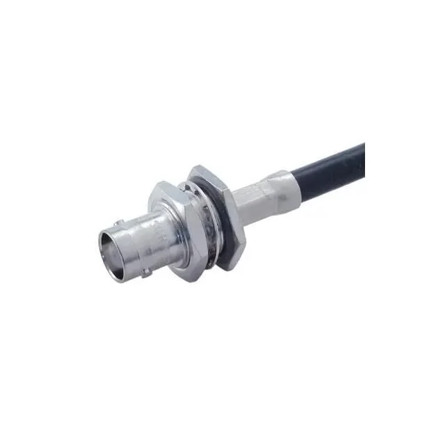 HUBER+SUHNER 24_BNC-75-3-11/133_NE  BNC Connector Jack, Female Socket 75 Ohms Panel Mount Solder