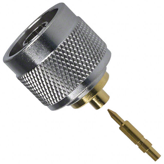 Amphenol RF 172133, N-Type Male 50 Ohm crimp, for .141'' Semi-Rigid Cable, N straight solder plug, for 0.141 semi-rigid cable, 50 ohm