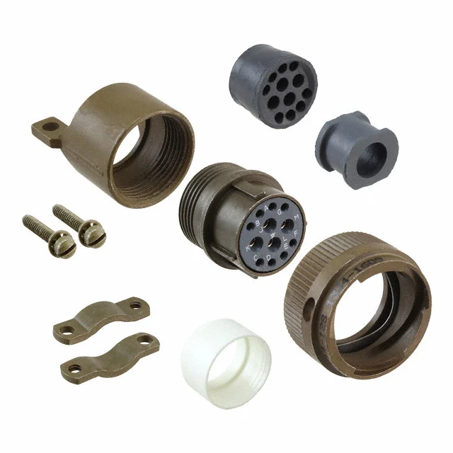 MS3116F14-12S, 12 Position Circular Connector Plug, Female Sockets Solder Cup, ITT Cannon