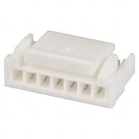 GHR-07V-S 7 Position Rectangular Housing Connector Receptacle Natural 0.049" (1.25mm)
